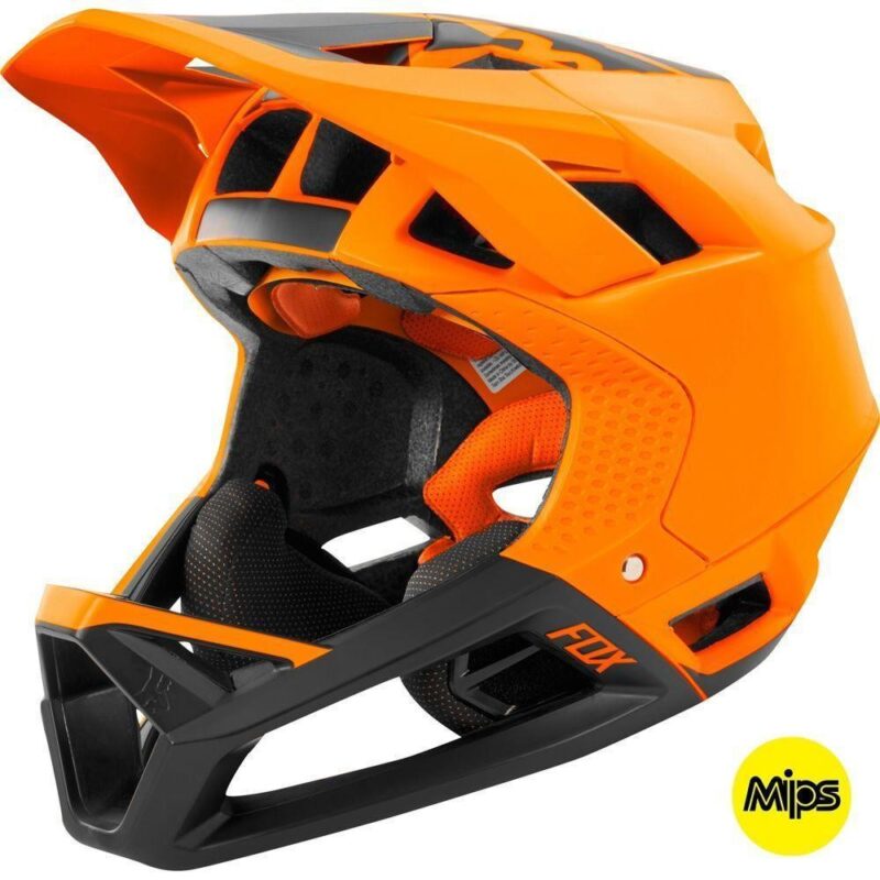 CASCO BICICLETA PROFRAME MATTE NARANJO ATÓMICO FOX