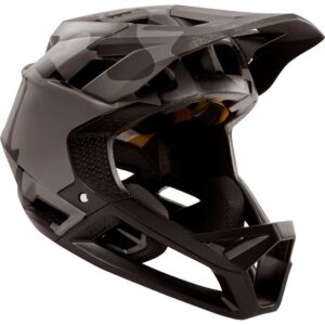 CASCO BICICLETA PROFRAME NEGRO CAMUFLADO FOX