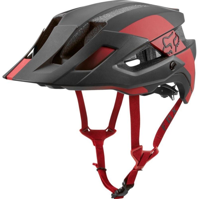 CASCO BICICLETA FLUX MIPS CONDUIT NEGRO/ROJO FOX