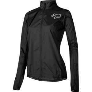 CHAQUETA BICICLETA MUJER ATTACK WIND NEGRO FOX