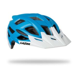 CASCO ULTRAX + MATTE BLUE WHITE MTB - LAZER