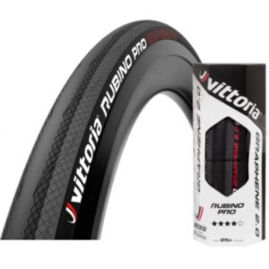 NEUMÁTICO RUBINO PRO IV - 25c FULL BLACK G2 - VITTORIA