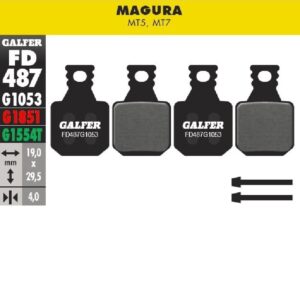 PASTILLAS MAGURA MT5 Y MT7 - GALFER