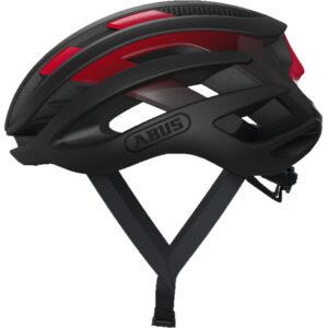 CASCO BICICLETA RUTA – AIRBREAKER NEGRO / ROJO - ABUS